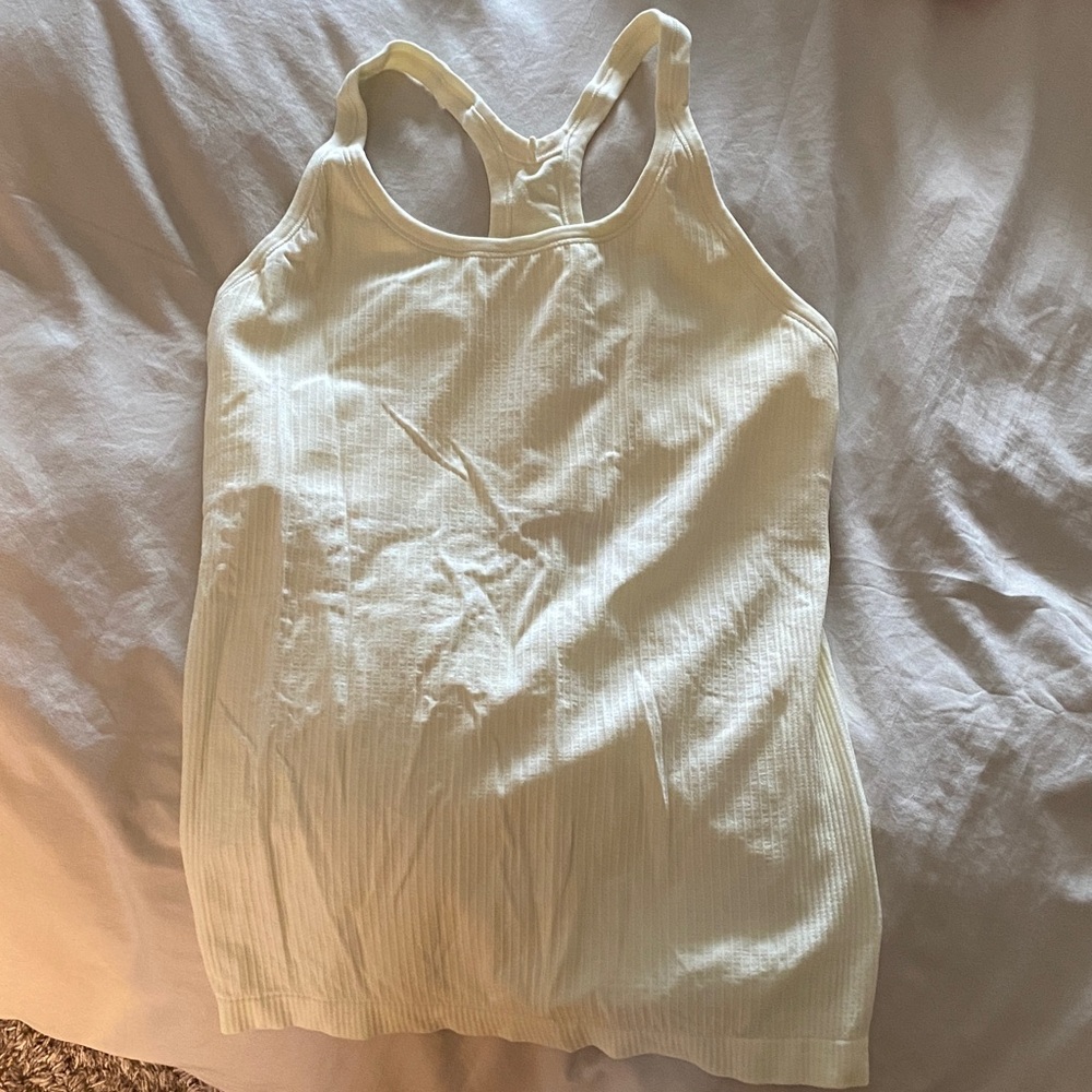 Lululemon Athletica Cream Tank Top
